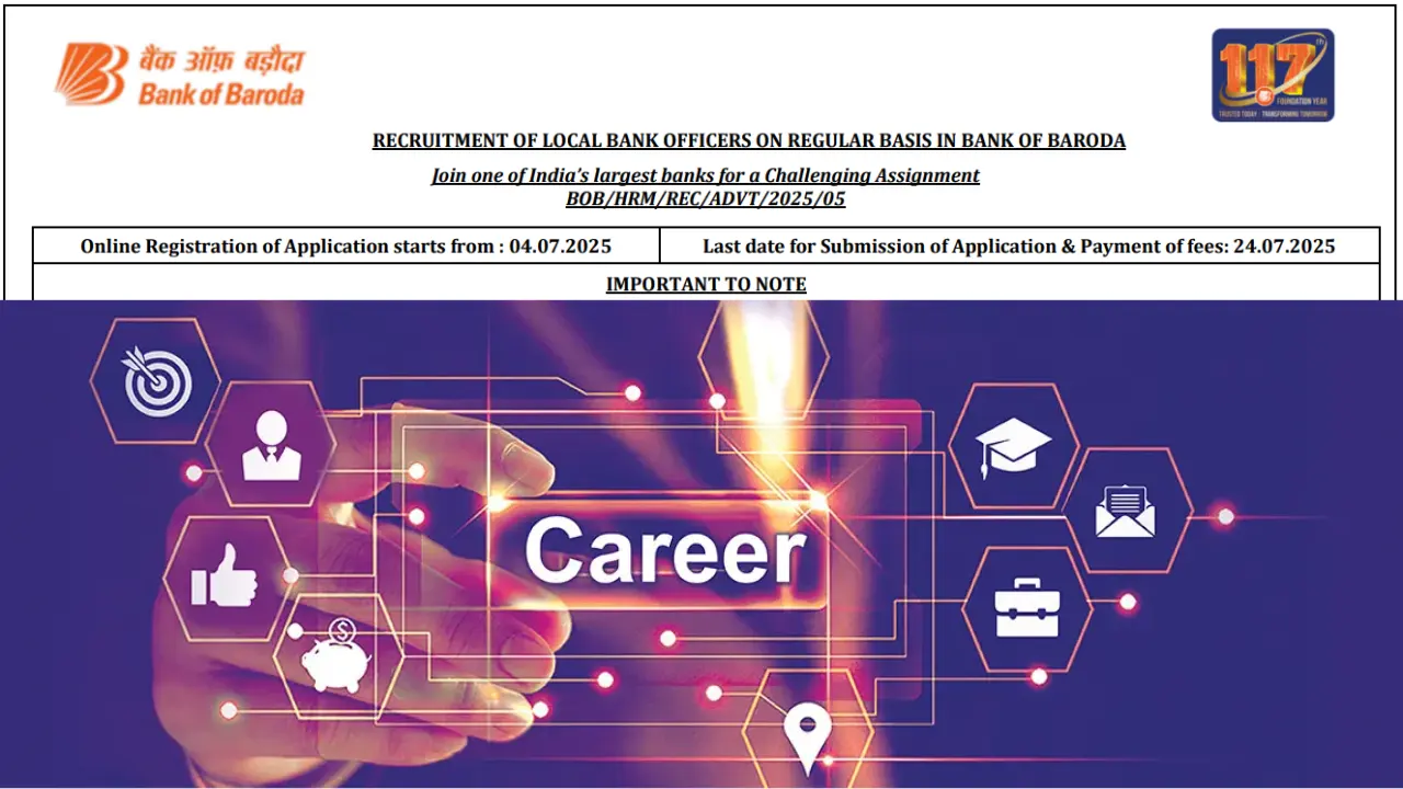 Bank of Baroda LBO Recruitment 2025