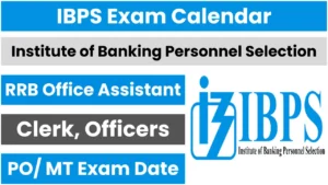 IBPS Exam Calendar