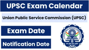 UPSC Exam Calendar