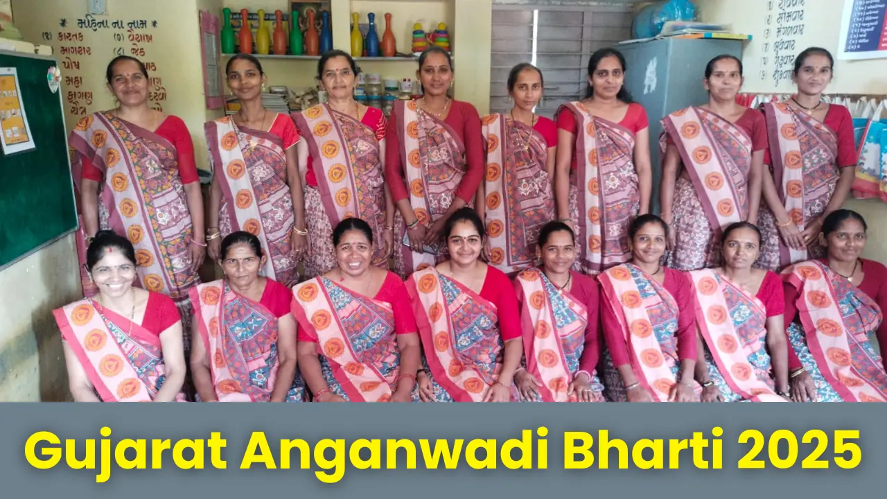 Gujarat Anganwadi Bharti 2025