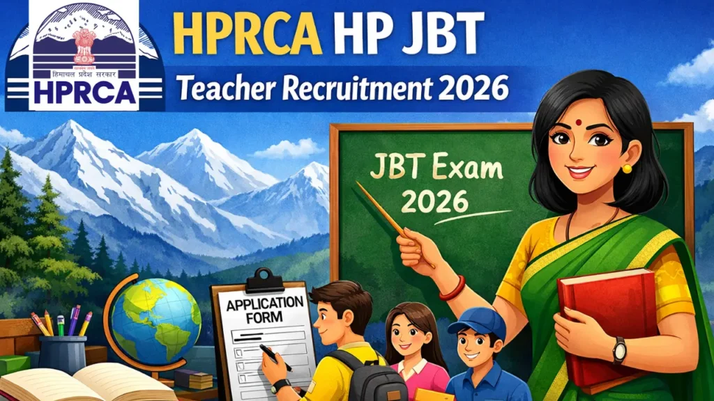 HPRCA HP JBT Teacher Recruitment 2026