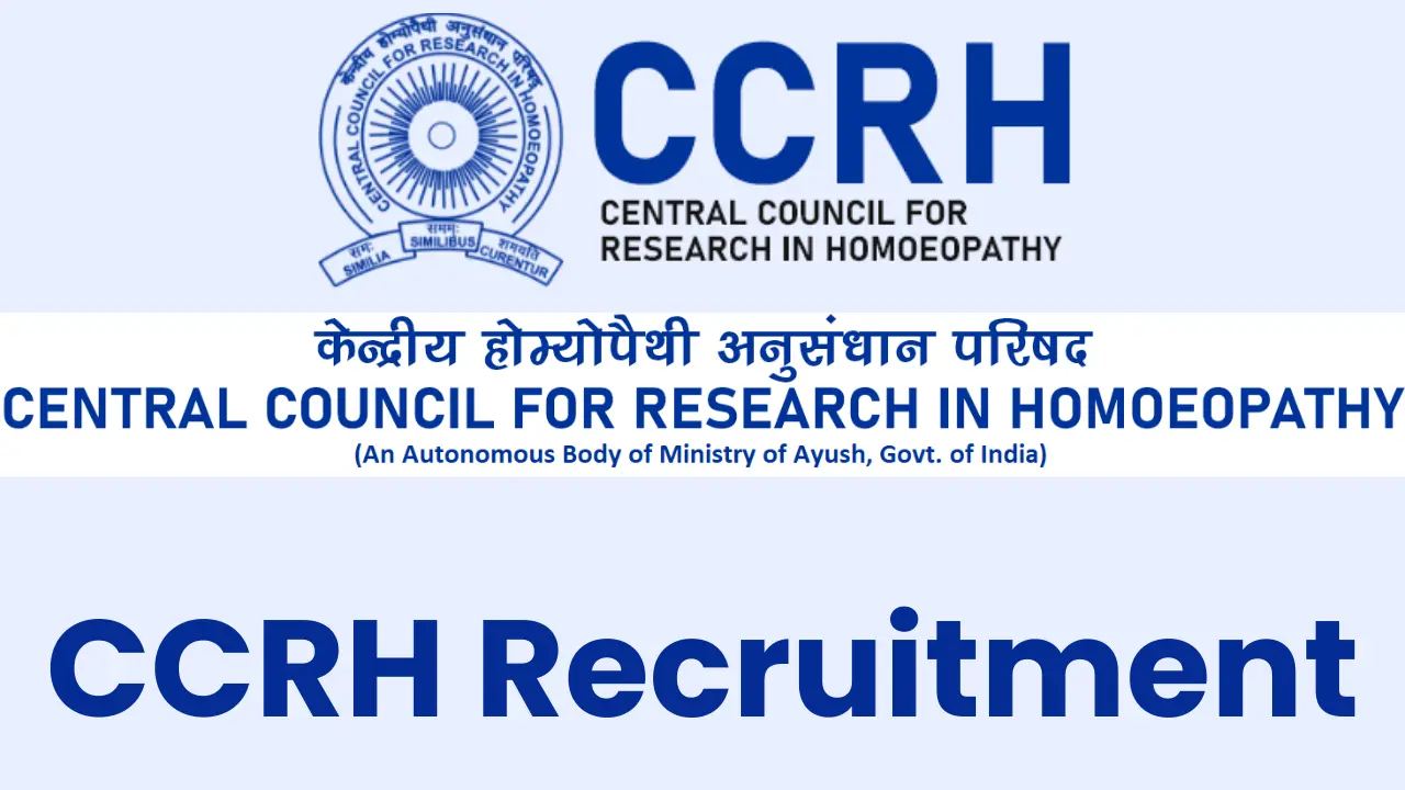 CCRH Recruitment