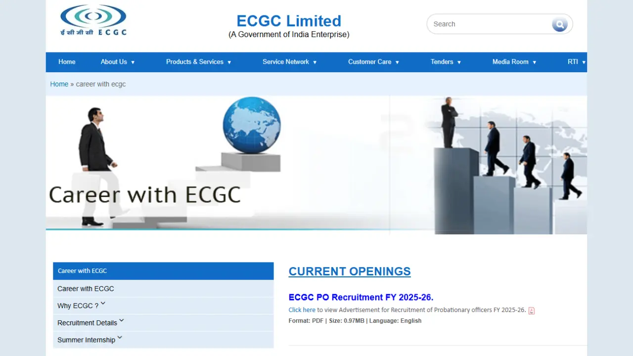 ECGC PO Recruitment 2025