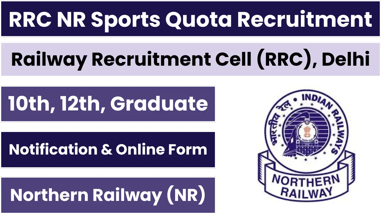 RRC NR Sports Quota Recruitment