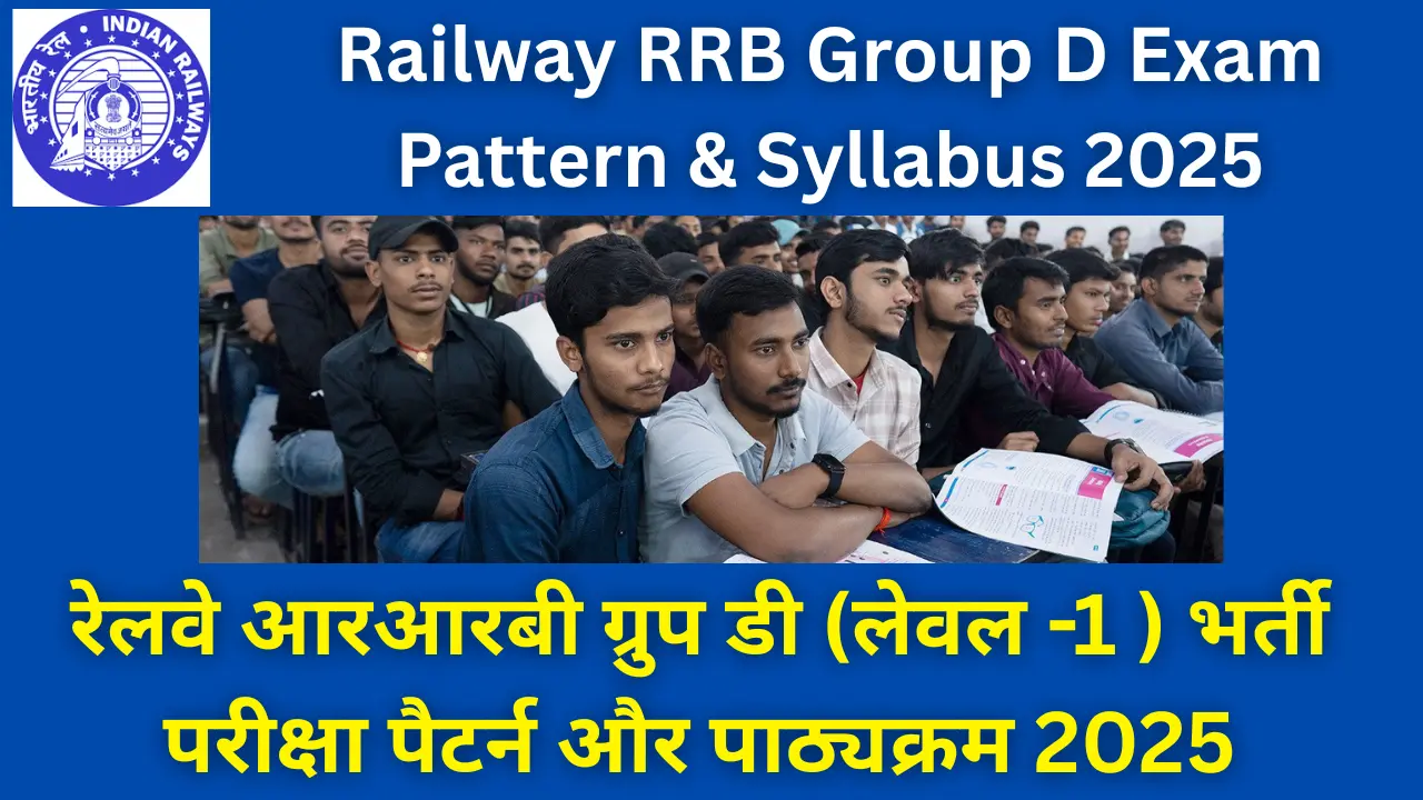 Railway RRB Group D Exam Pattern and Syllabus 2025