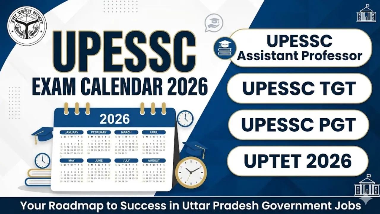 UPESSC Exam Calendar 2026