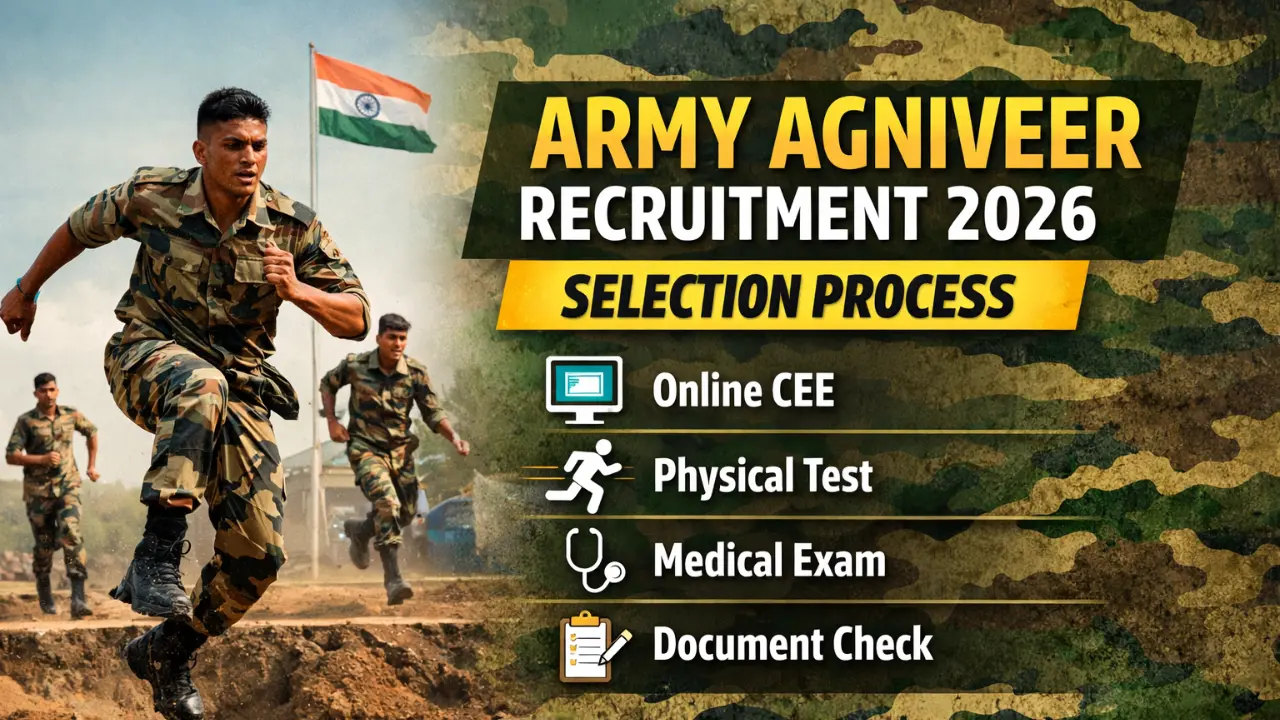 Army Agniveer Selection Process 2026
