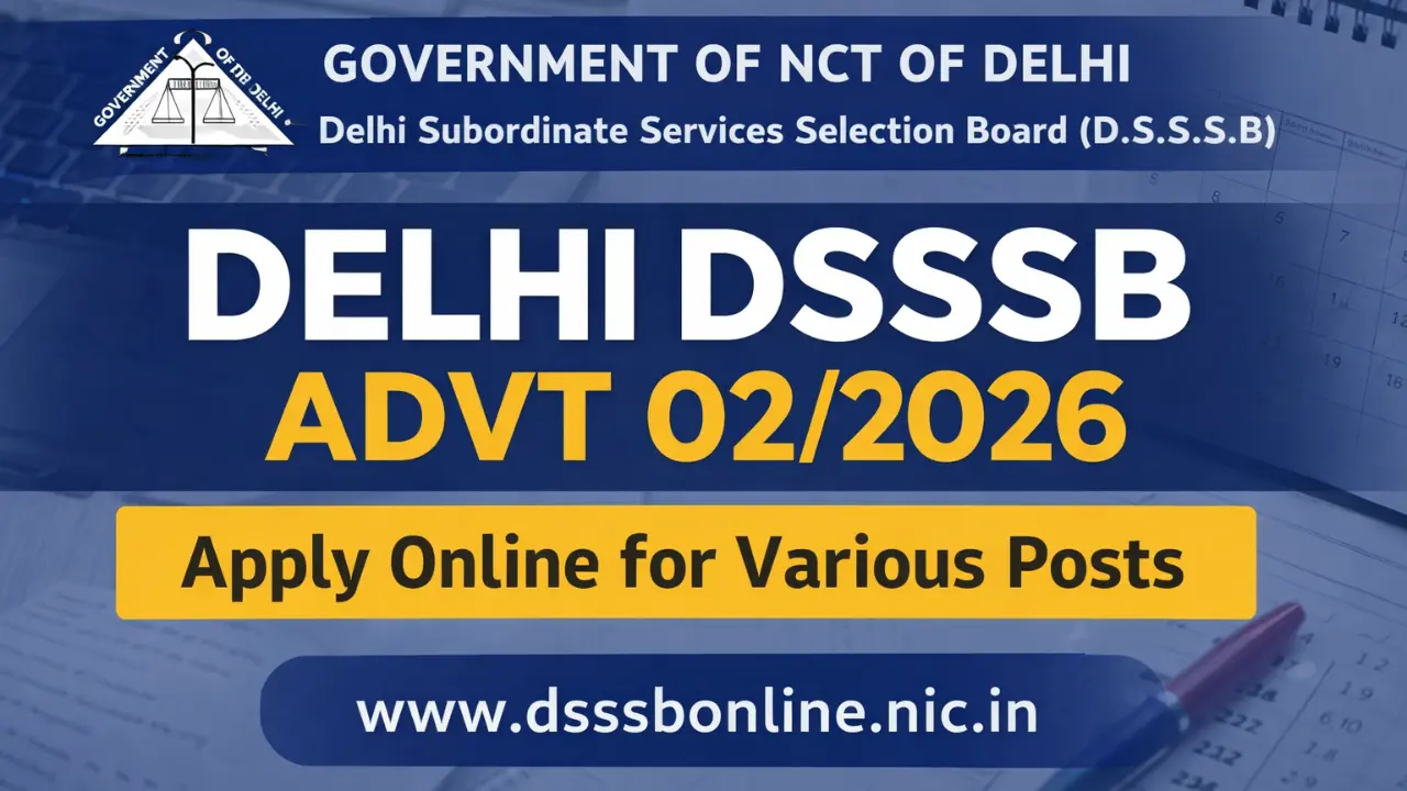 DSSSB Advt 02_2026