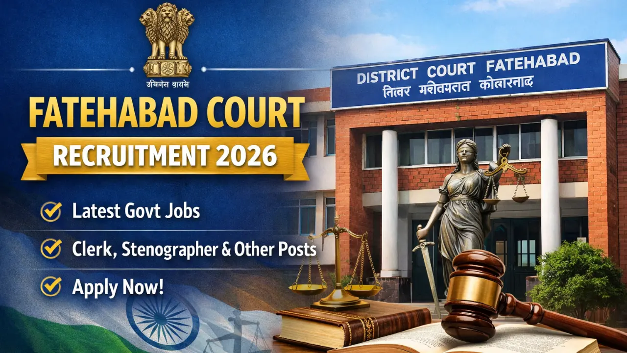 Fatehabad Court Recruitment 2026