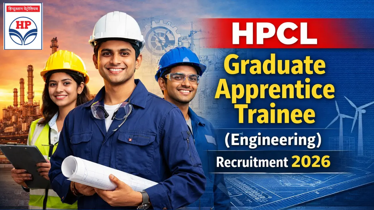HPCL Graduate Apprentice Trainee (Engineering) Recruitment 2026