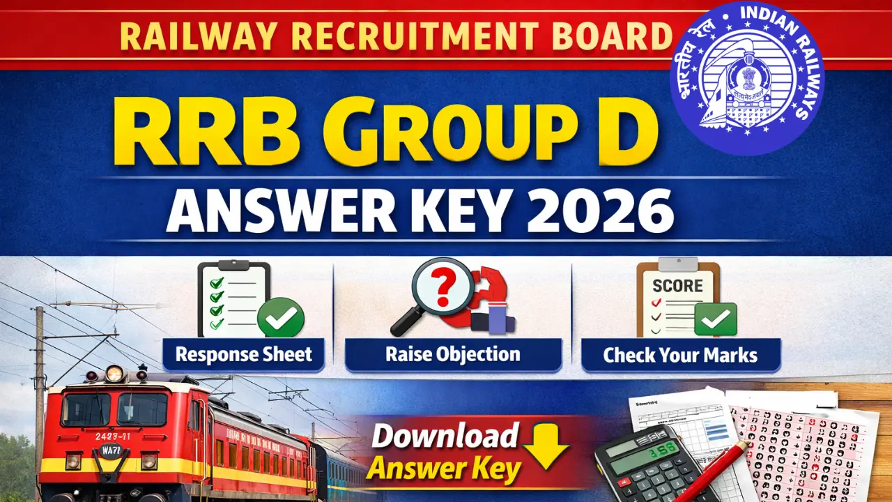 Railway RRB Group D Answer Key 2026