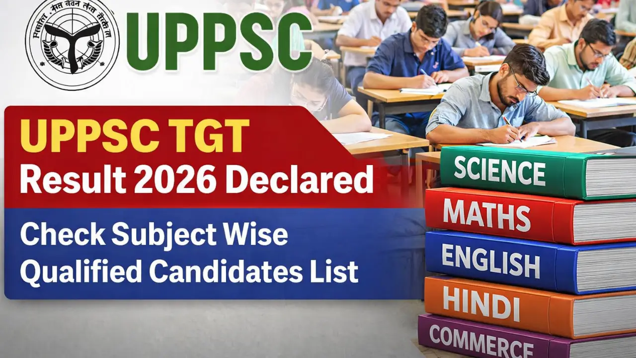 UPPSC UP TGT Result 2026