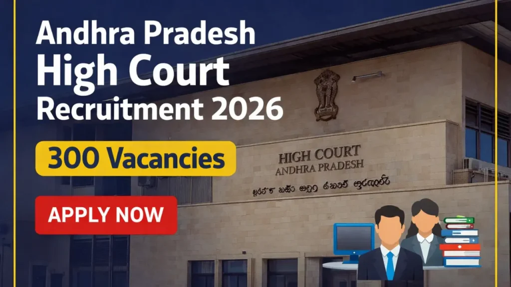 Andhra Pradesh High Court (APHC) Recruitment 2026
