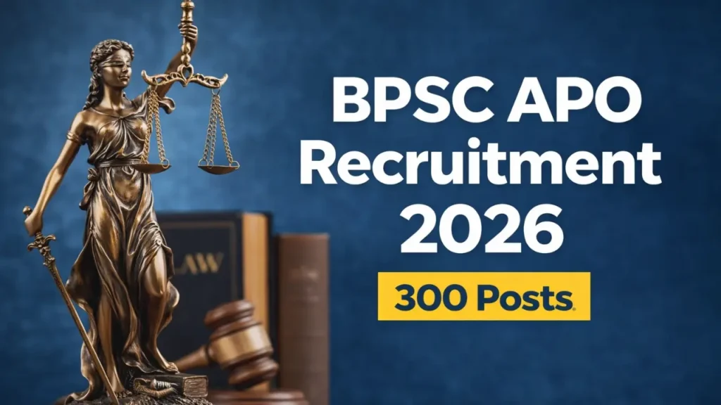BPSC APO Recruitment 2026