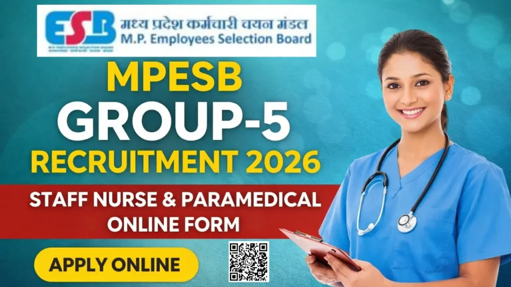 MPESB Group 5 Paramedical Staff Recruitment 2026