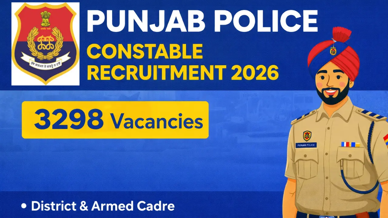 Punjab Police Constable Recruitment 2026