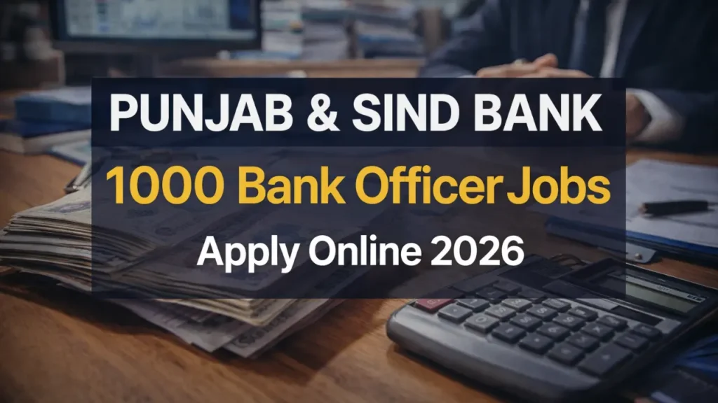 Punjab and Sind Bank LBO Recruitment 2026
