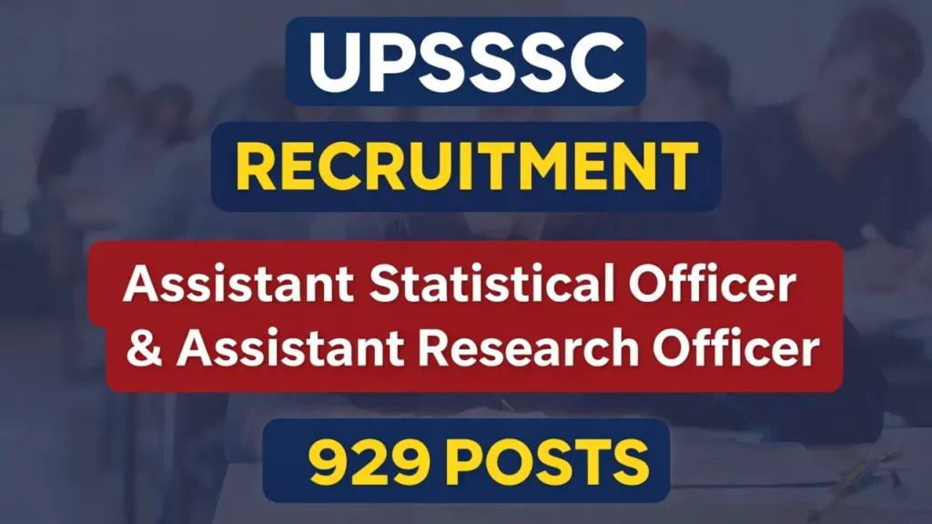 UPSSSC ASO Recruitment 2026