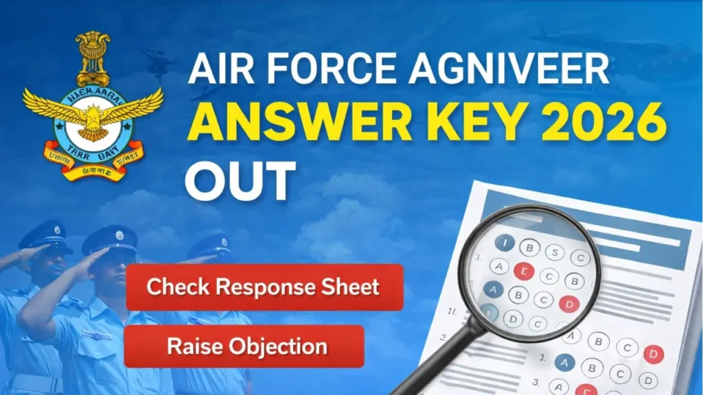 Air Force Agniveer Answer Key 2026