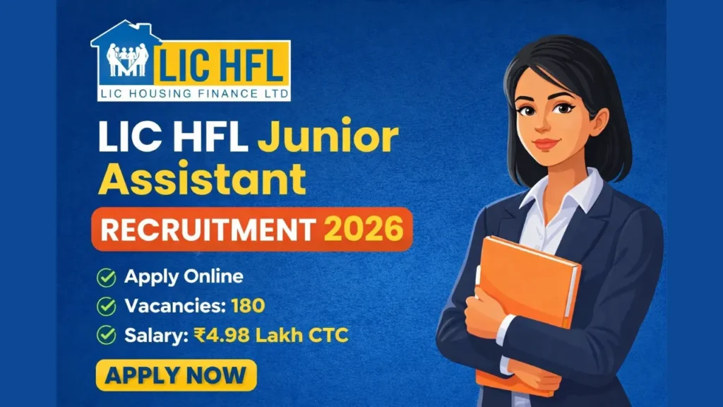 LIC HFL Junior Assistant Recruitment 2026