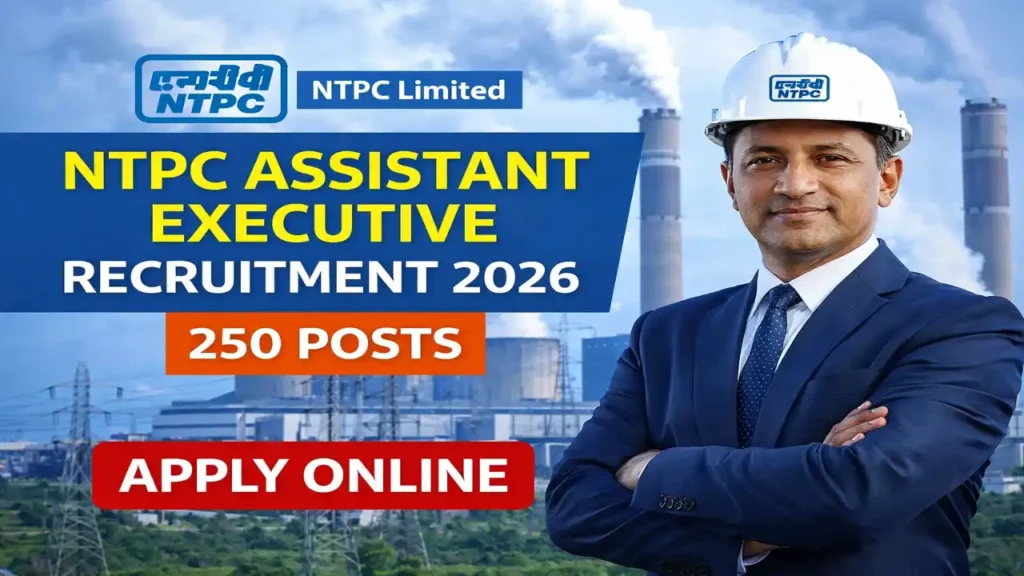 NTPC Assistant Executive Operation Recruitment 2026