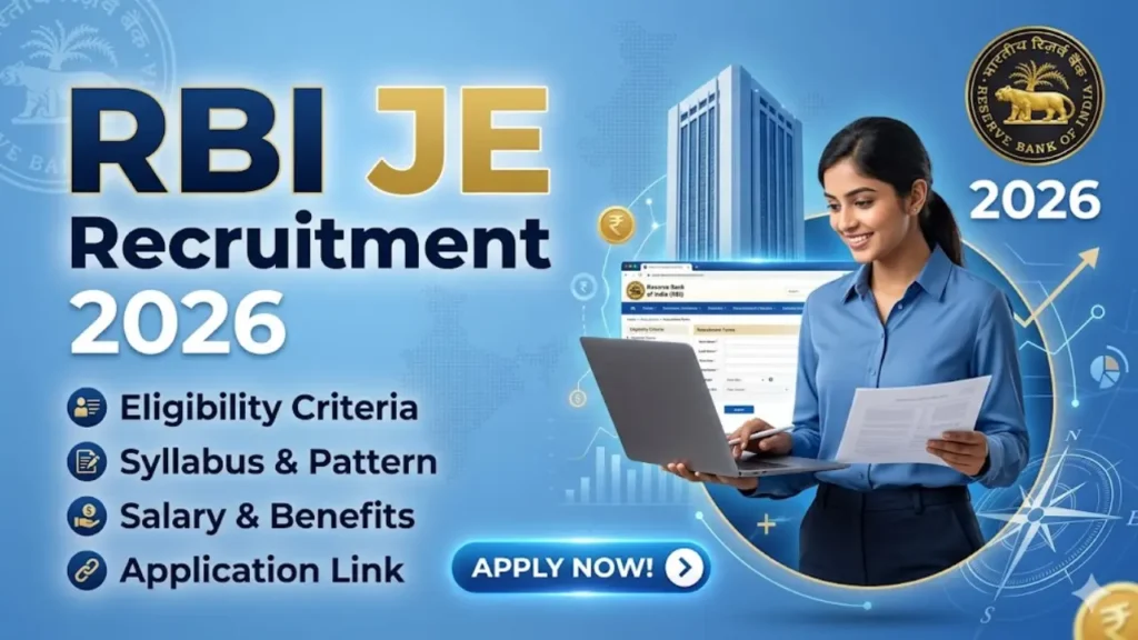 RBI JE Recruitment 2026