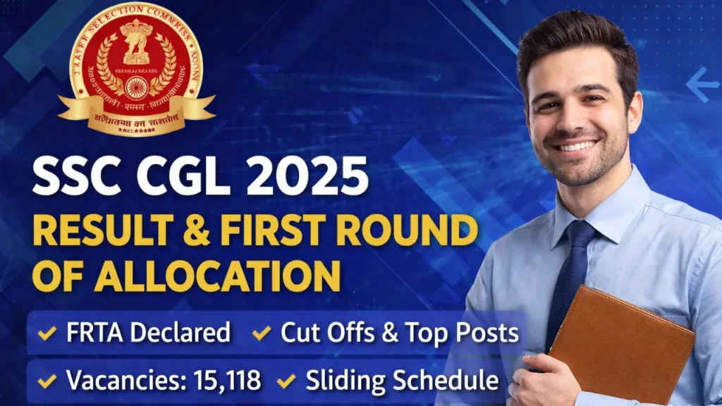 SSC CGL 2025 Final Result 2026