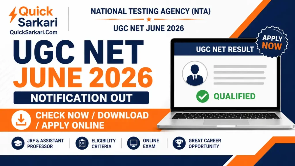 UGC NET June 2026 Notification and Registration