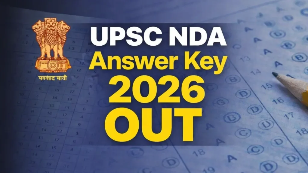 UPSC NDA Answer Key 2026