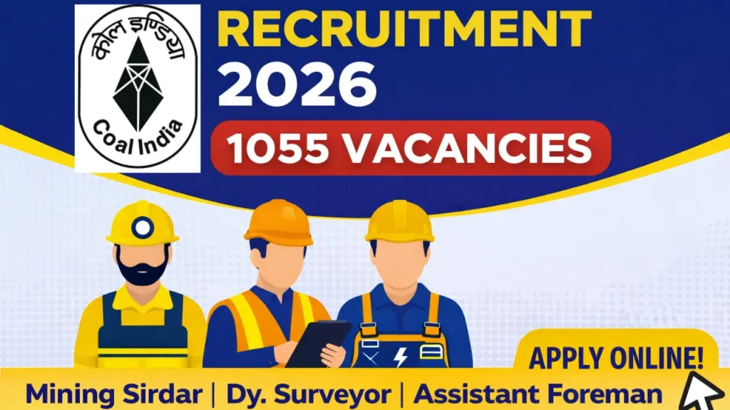 secl-recruitment-2026-mining-sirdar-assistant-foreman-dy-surveyor