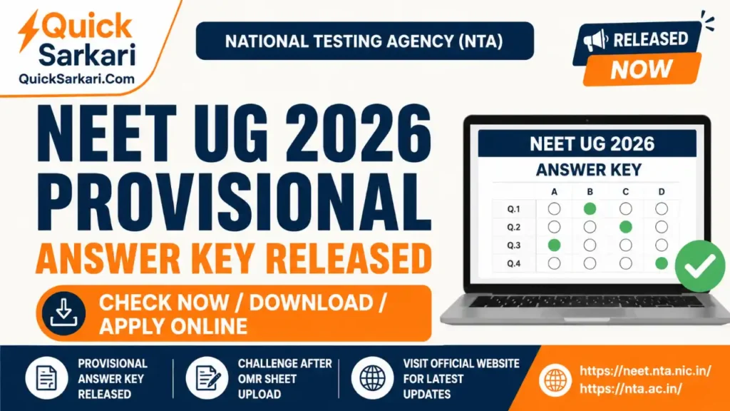 NEET UG 2026 Answer Key