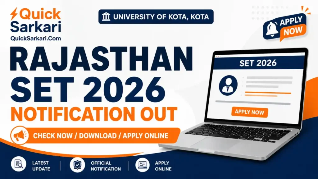 Rajasthan SET 2026
