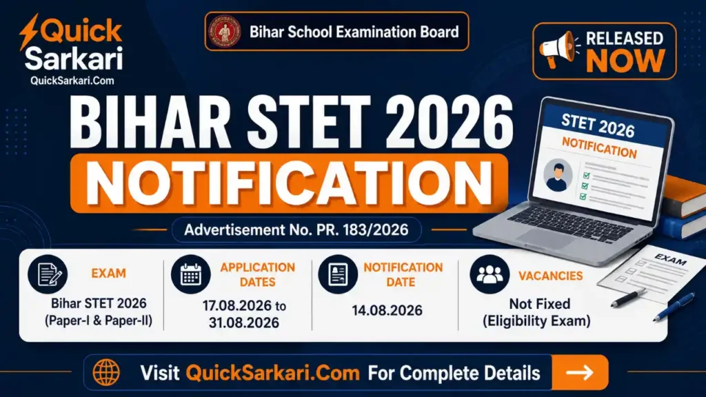 Bihar STET 2026