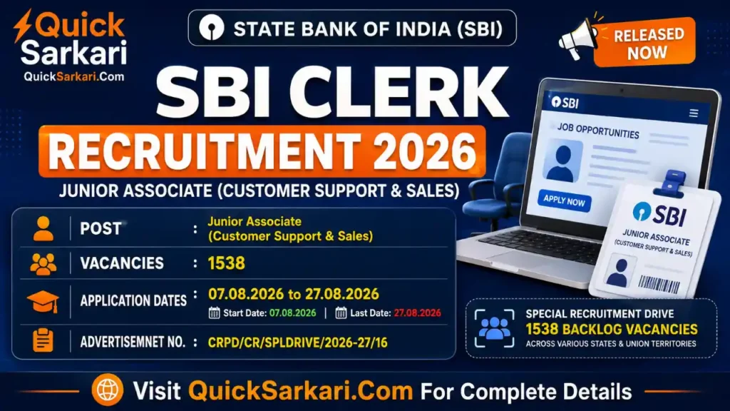 sbi-clerk-recruitment-2026-backlog-sc-st-obc