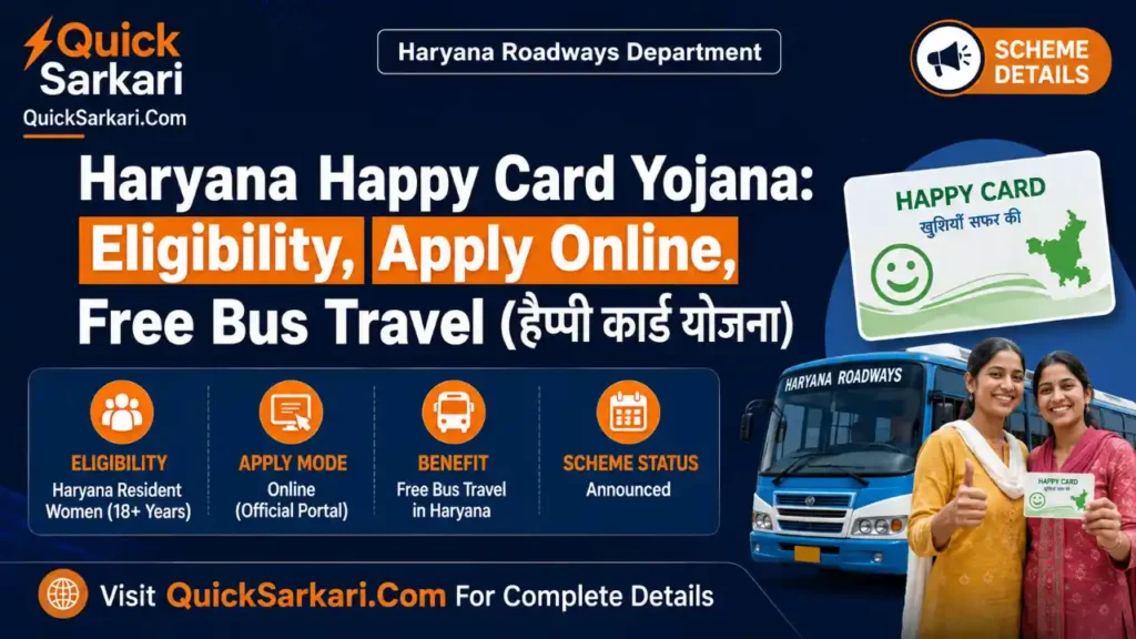 Haryana Happy Card Yojana